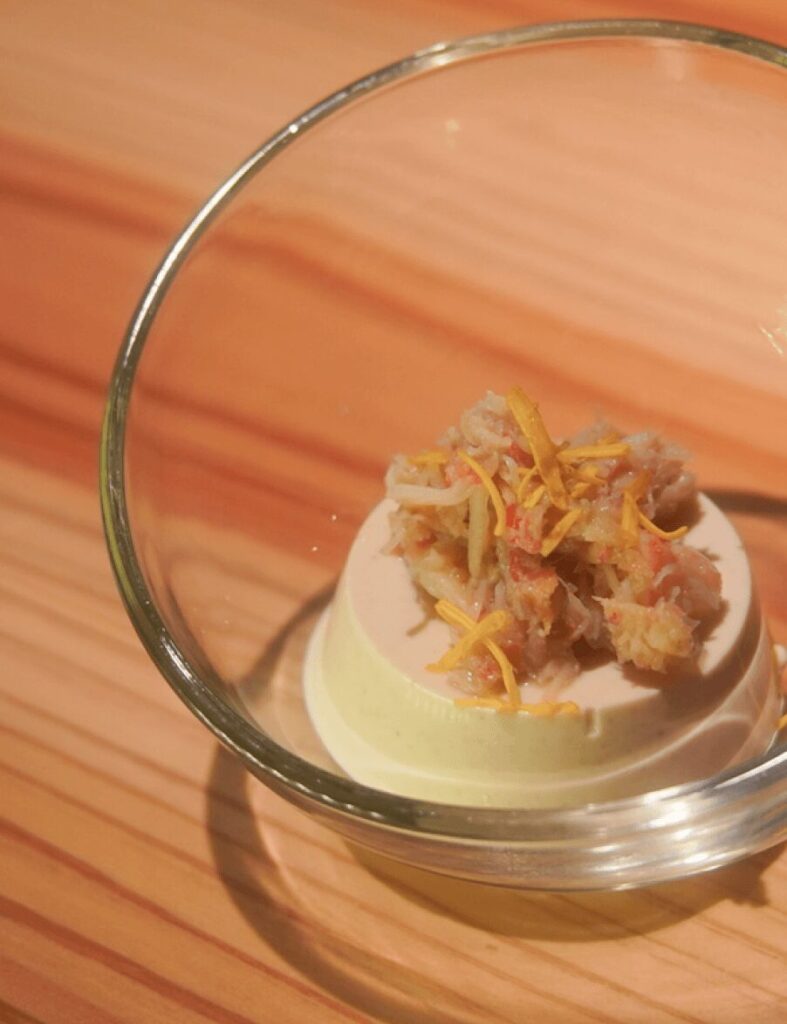 和食ビストロ三十季の彩り豊かな料理の盛り付け